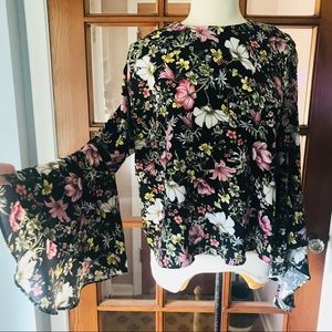 Bell Sleeve Catherine Malandrino Blouse